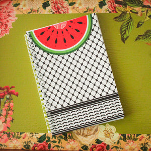 Keffiyeh Watermelon Notebook