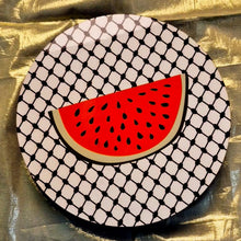 Load image into Gallery viewer, Keffiyeh Watermelon Hot Dish Coaster