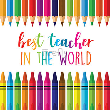 Best Teacher in the World Color Magnet