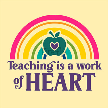 Teaching is a work of Heart Magnet