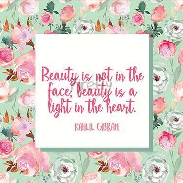 Beauty - Kahlil Gibran Magnet - Firefly