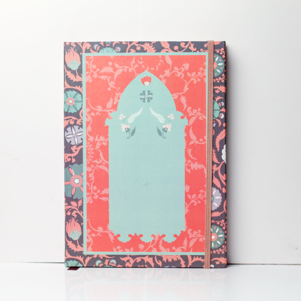 Suzani Gray Hardbound Journal