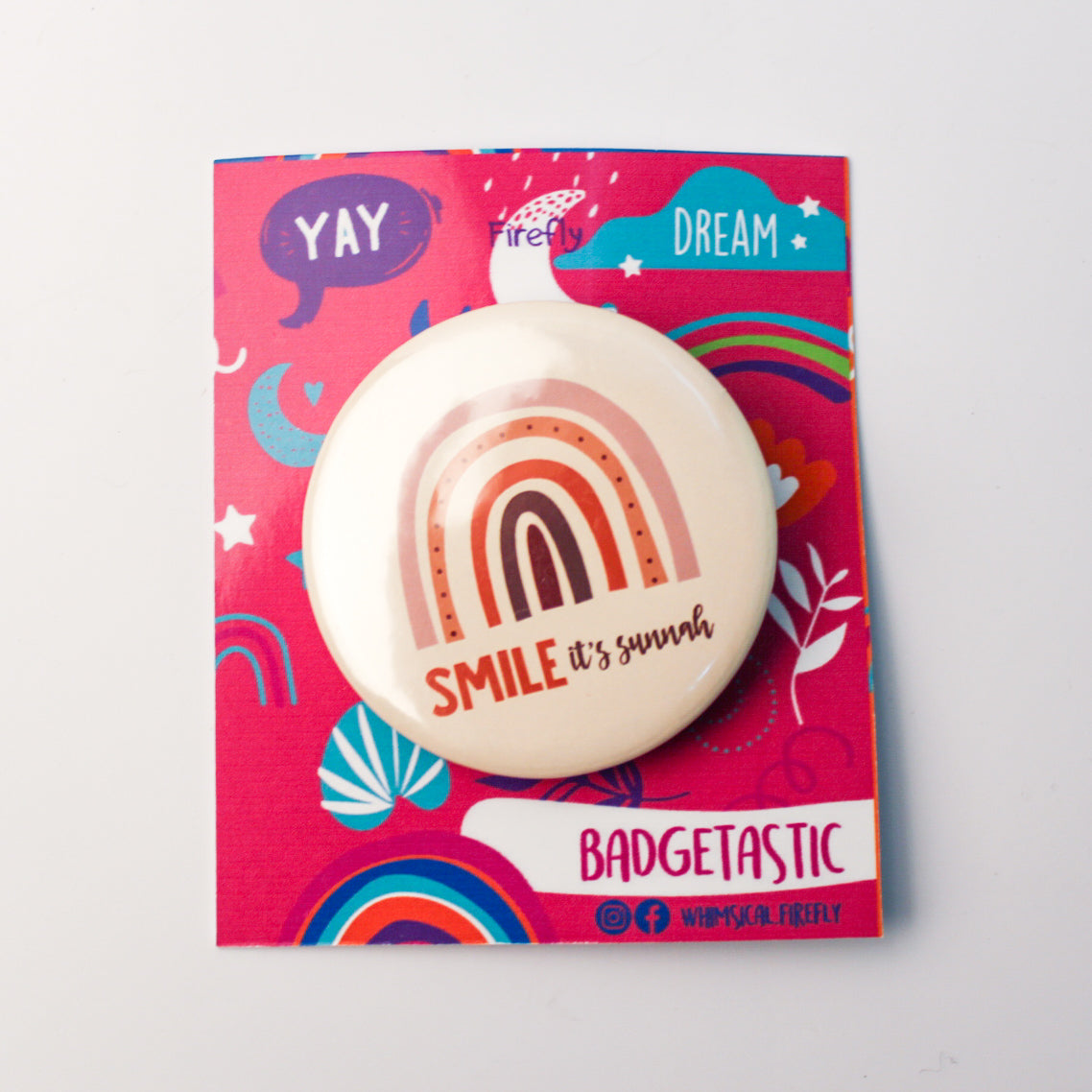 Boho Smile It's Sunnah Badge