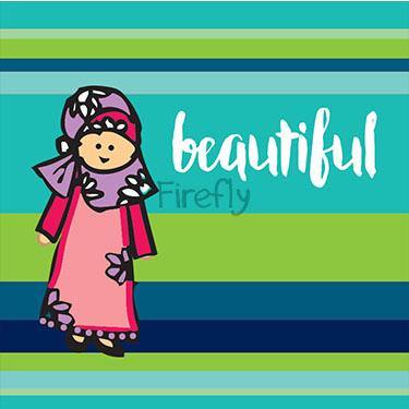 Hayaati Hijabi Magnets - Firefly