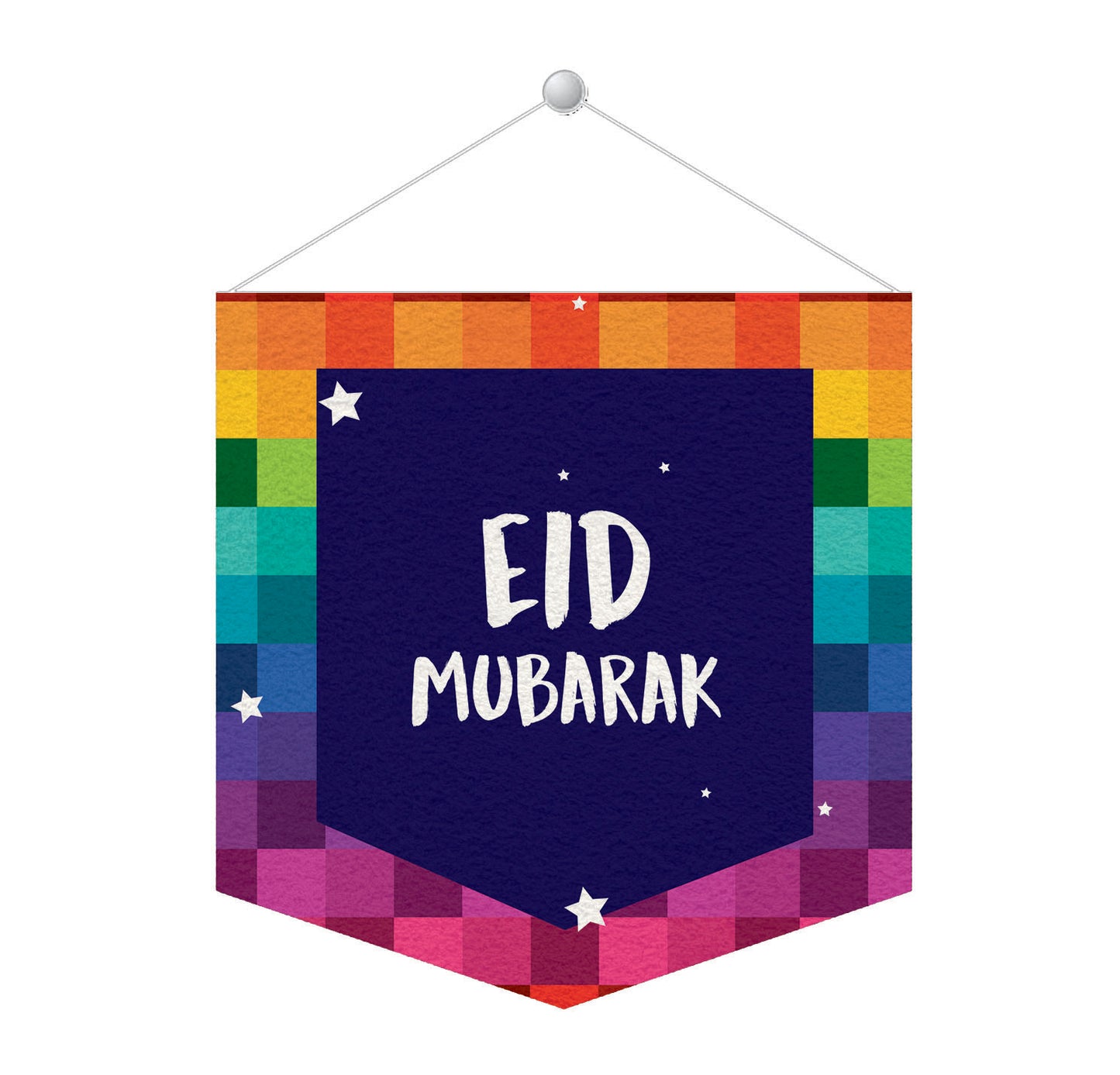 Eid Mubarak Kids Rainbow Tapestry