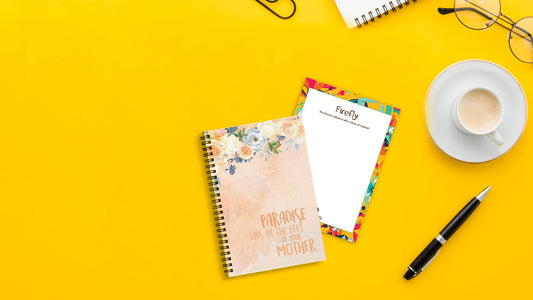 Paradise Peach Mini Notebook